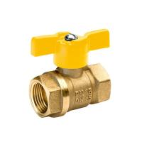 Кран газ шар 1/2" г/г баб 11 Б27п ДУ15  БОЛОГОЕ- 44/3