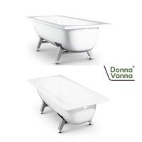 Ванна "DONNA VANNA" 170х70х40 Белая орхидея с антибактер. покрыт.DV-73901 (без ранта)