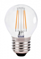 Лампа шар P45 Е14 10W 2700K филамент 35*98 General 649912