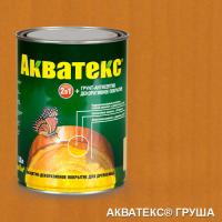 Защитное текстурное покрытие древесины (Груша) 0,8л "Акватекс"