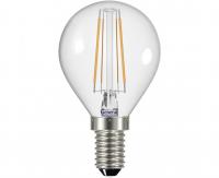 Лампа шар P45 Е14 8W 4500K филамент 45*78 General 649978