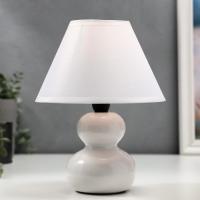 Лампа настол. 16401/1WT Бел. 40w Е14 17*17*24