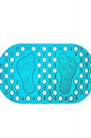 Коврик-spa для в/к Массажный 66*33 Бирюз.AQUA-Primel