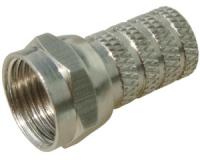 Штекер F-разъем (накручивающийся) RG 6
