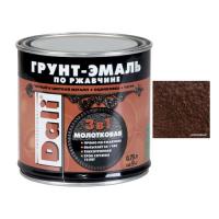 Грунт-эмаль по ржавч.0,75 л Молот.шоколад. Рогнеда
