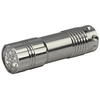 ФонарьТРОФИ TМ9 алюм.,  9хLED 3*ААА