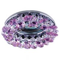 Св-к СD4141 FERON  MR16 G5.3 сиреневым стеклом, хром
