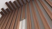 Рейка интерьерная 30*22*2,8 Шимо Тёмный