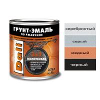 Грунт-эмаль по ржавч.0,75 л Молот.сереб. Рогнеда