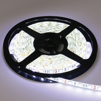 Светод. лента 14,4W IP65 10mm 60Led 6000K 12V Ecola Pro