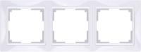 Рамка на 3 пост WL-Frame-03 Snabb (белая, basic)