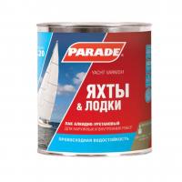 Лак яхтный алкидно-уретан.глян. L-20 0,75л PARADE