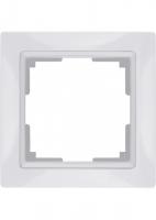 Рамка на 1 пост WL-Frame-01 Snabb (белая, basic)