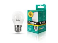 Лампа Camelion Basic power G45 LED 8/830/E27 (8Вт 220В)