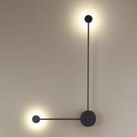 3900/10WB Свет-к Satellite Led 10w 4000K черный/металл Hightech ODL20 183