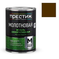 Эмаль молотк.эффектом Коричн. 0,8кг Престиж
