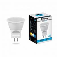 Лампа светод. MR11 LB-271 FERON 6LED(3w) 230v G5.3 6400K