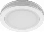 Свет-к AL600 круг 7W 560Lm 4000K IP20 бел. с подсв.