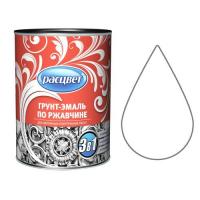 Грунт-эмаль по ржавчине алкид.1,9кг Белая РАСЦВЕТ