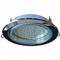 Светильник Ecola GX70 Н5 без рефл. хром 53*151 б/к