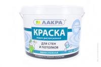 Краска в/д д/стен и потолков Белоснеж.14кг база А Лакра