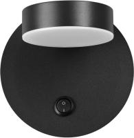 5633/7WL Бра LED 7W 3000К Черный LARK