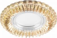 Св-к  FERON CD904 12V 15*2835SMD MR16 50W  желтый/хром