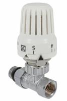 Клапан 1/2 прям терм с термогол ValTec- 27/1