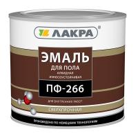 Эмаль ПФ-266 Золото-корич. 2 кг Лакра 