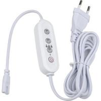 Таймер с вилк. и разъем. L, N д/фитосвет-ков 150W, провод 2м UST-E32 WHITE