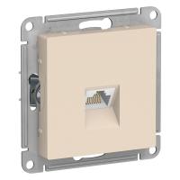 Розетка компьют. RJ45 Беж. ATLASDESIGN