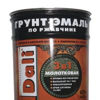Грунт-эмаль по ржавч.0,75 л Молот.зеленый Рогнеда