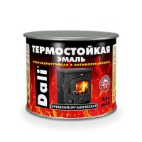 Эмаль термостойкая  Серебро 0,4л. DALI