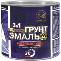 Грунт-эмаль Серая 1,9 кг БЫСТРОСОХНУЩАЯ