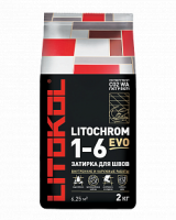 Затирка С-200 БЕЛЫЙ 2кг 1-6 LITOCHROM EVO LE