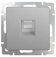Розетка Ethernet RJ-45 WL-RJ-45 (сереб. рифл.)