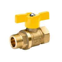 Кран газ  шар 1/2" г/ш  баб   11 Б27п ДУ15  БОЛОГОЕ  -  10/22