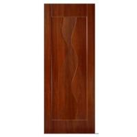 Дверь ПВХ №104 (итал.орех) 90 гл