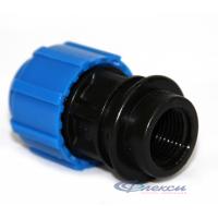 Муфта переход. ПЭ с внутр. резьбой 20х1/2 ТПК-АКВА -48/6