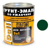 Грунт-эмаль по ржавч.0,75 л Зеленый мох RAL 6005 Рогнеда