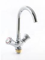 Смеситель д/кухни СТК-420 "Classic" Lux Лира 1/2м/к