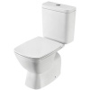Унитаз компакт "НЕО"  БЕЗОБОДКОВЫЙ  сиденье дюро&soft-close SLIM